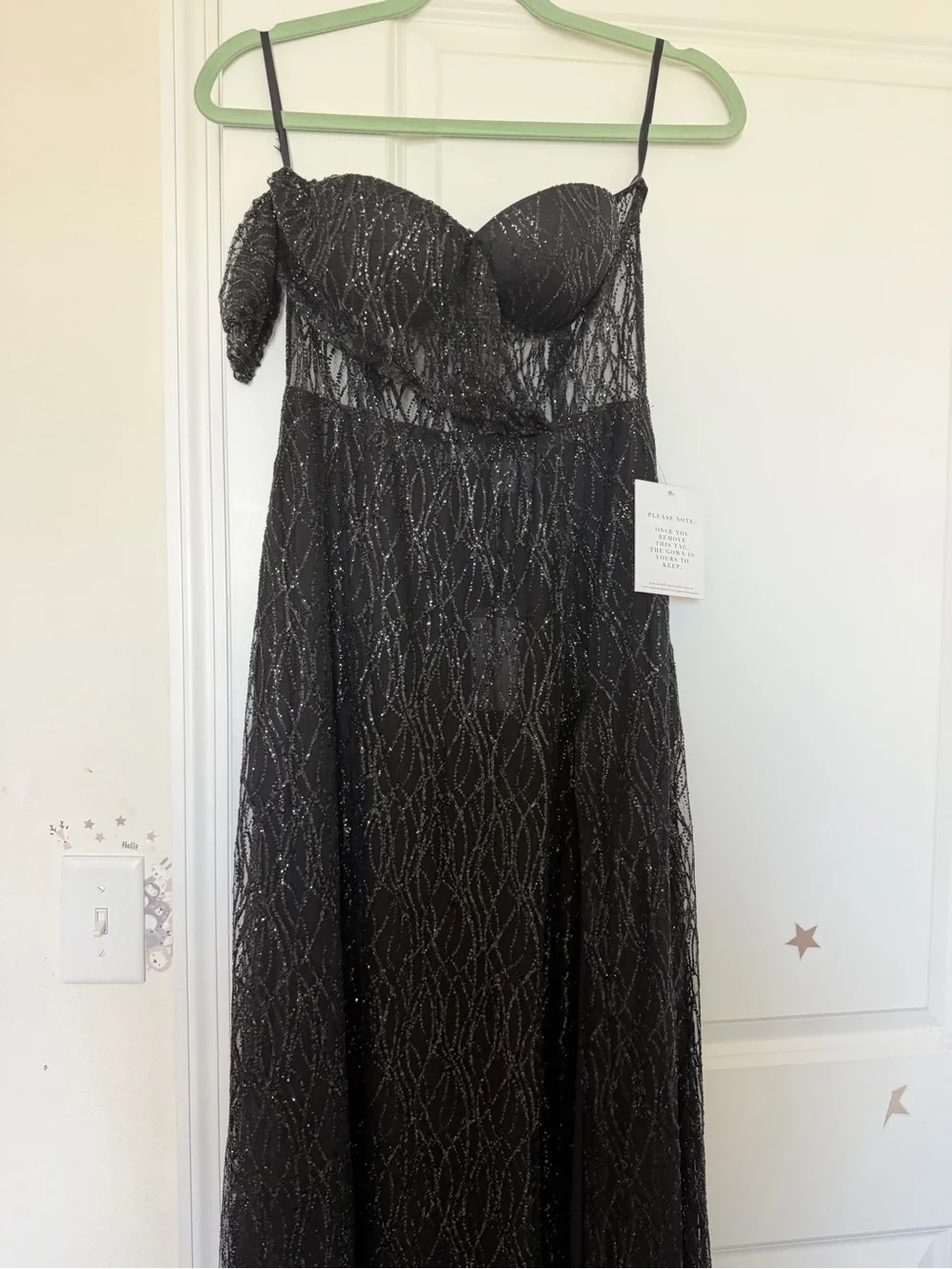 Alamour The Label Black Sequin Evening Gown – NWT | Size M